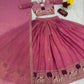 Embroidered Moss Simar Lehenga Choli Set