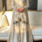 Embroidered Natural Crepe Kurta Farshi Salwar Set with Dupatta for Festive Wear