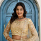 Embroidered Net Lehenga Set