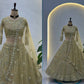 Embroidered Net Lehenga Set