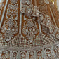 Embroidered Net Lehenga Set