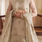 Embroidered Organza Sharara Suit with Dupatta