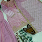 Embroidered Organza Sharara Suit with Georgette Dupatta