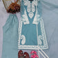 Embroidered Organza Silk Kurta Plazzo Set