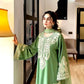 Embroidered Organza Silk Kurta Plazzo Set