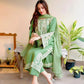 Embroidered Organza Silk Kurta Plazzo Set