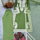 Embroidered Organza Silk Kurta Plazzo Set