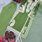 Embroidered Organza Silk Kurta Plazzo Set