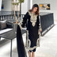 Embroidered Organza Silk Kurta Plazzo Set