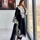 Embroidered Organza Silk Kurta Plazzo Set