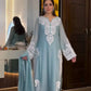 Embroidered Organza Silk Kurta Plazzo Set
