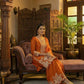Embroidered Organza Silk Kurti Sharara Set