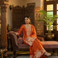 Embroidered Organza Silk Kurti Sharara Set