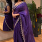 Embroidered Rangoli Silk Designer Saree