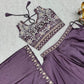 Embroidered Rangoli Silk Lehenga Choli Set with Shrug Dupatta for Wedding and Festive Occasions