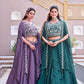 Embroidered Rangoli Silk Lehenga Choli Set with Shrug Dupatta for Wedding and Festive Occasions