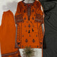 Embroidered Rayon Palazzo Suit for Festive and Party Occasions