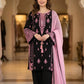 Embroidered Rayon Palazzo Suit for Festive and Party Occasions