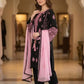 Embroidered Rayon Palazzo Suit for Festive and Party Occasions