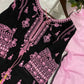 Embroidered Rayon Palazzo Suit for Festive and Party Occasions