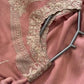 Embroidered Roman Silk Kurti Pant Set with Dupatta for Festive and Occasion Wear