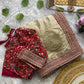 Embroidered Shimmer Silk Designer Saree