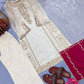 Embroidered Shimmer Silk Plazo Set