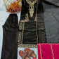 Embroidered Shimmer Silk Plazo Set