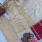 Embroidered Shimmer Silk Plazo Set