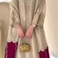 Embroidered Shimmer Silk Plazo Set