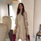 Embroidered Shimmer Silk Plazo Set