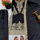Embroidered Silk Kurta Palazzo Set With Dupatta