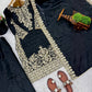 Embroidered Silk Kurta Palazzo Set With Dupatta