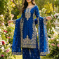Embroidered Silk Kurta Palazzo Set with Dupatta