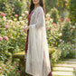 Embroidered Silk Kurta Palazzo Set with Organza Dupatta