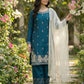 Embroidered Silk Kurta Palazzo Set with Organza Dupatta