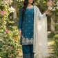 Embroidered Silk Kurta Palazzo Set with Organza Dupatta