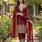 Embroidered Silk Kurta Sharara Set With Dupatta