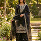Embroidered Silk Kurta Sharara Set With Dupatta