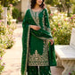 Embroidered Silk Kurta Sharara Set With Dupatta