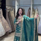 Embroidered Silk Kurta Sharara Set With Dupatta