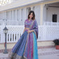 Embroidered Silk Lehenga Choli Set