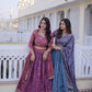 Embroidered Silk Lehenga Choli Set