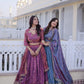 Embroidered Silk Lehenga Choli Set