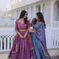 Embroidered Silk Lehenga Choli Set