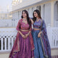 Embroidered Silk Lehenga Choli Set