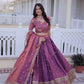 Embroidered Silk Lehenga Choli Set