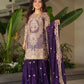 Embroidered Silk Palazzo Suit with Dupatta