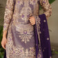 Embroidered Silk Palazzo Suit with Dupatta