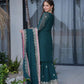 Embroidered Silk Palazzo Suit with Dupatta
